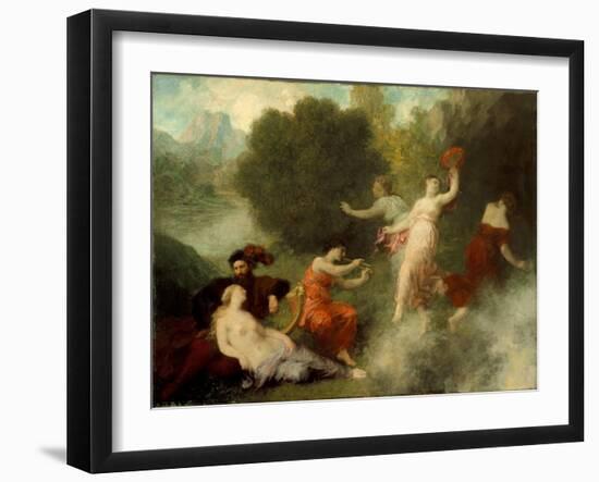 Tannhäuser on the Venusberg, 1864-Ignace Henri Jean Fantin-Latour-Framed Giclee Print