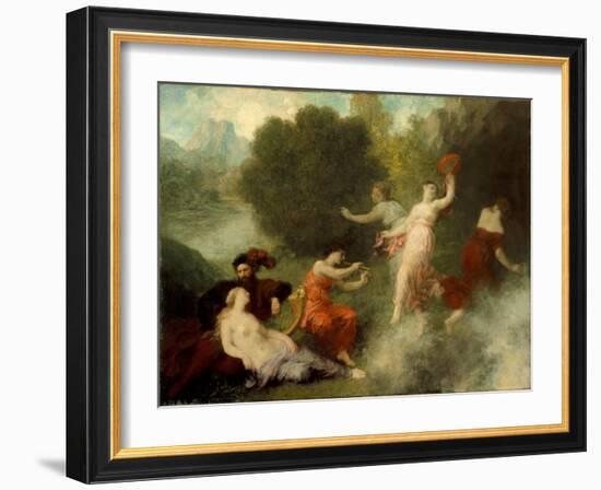 Tannhäuser on the Venusberg, 1864-Ignace Henri Jean Fantin-Latour-Framed Giclee Print