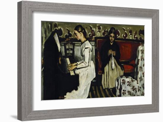 Tannhauser Overture, circa 1869-Paul Cézanne-Framed Giclee Print