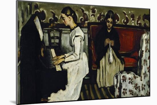 Tannhauser Overture, circa 1869-Paul Cézanne-Mounted Giclee Print
