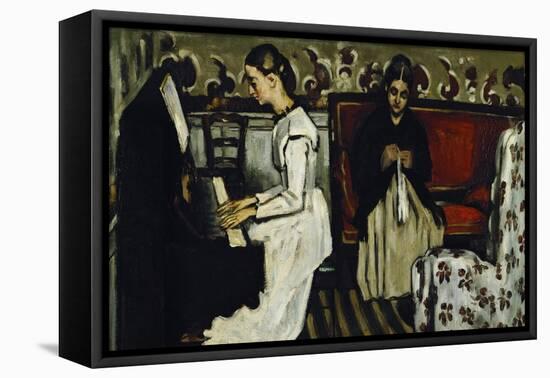 Tannhauser Overture, circa 1869-Paul Cézanne-Framed Premier Image Canvas