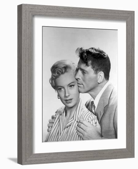 Tant qu'il y aura des hommes From Here to Eternity by FredZinnemann with Burt Lancaster and Deborah-null-Framed Photo