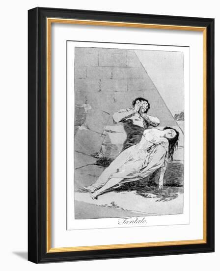 Tantalas, 1799-Francisco de Goya-Framed Giclee Print