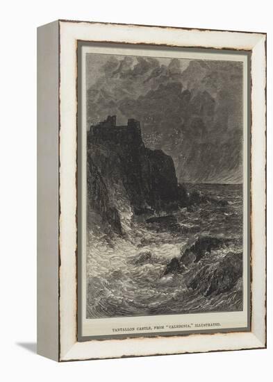 Tantallon Castle, from Caledonia, Illustrated-John MacWhirter-Framed Premier Image Canvas