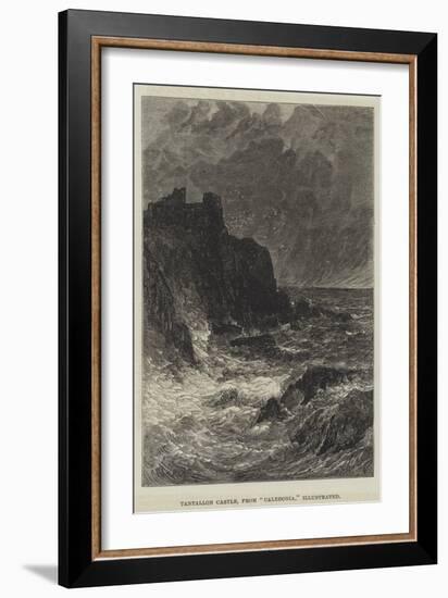 Tantallon Castle, from Caledonia, Illustrated-John MacWhirter-Framed Giclee Print