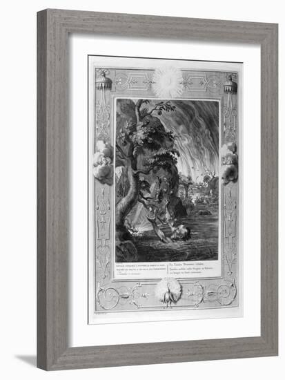 Tantalus Torment, 1733-Bernard Picart-Framed Giclee Print