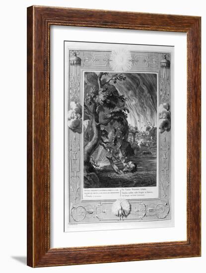 Tantalus Torment, 1733-Bernard Picart-Framed Giclee Print