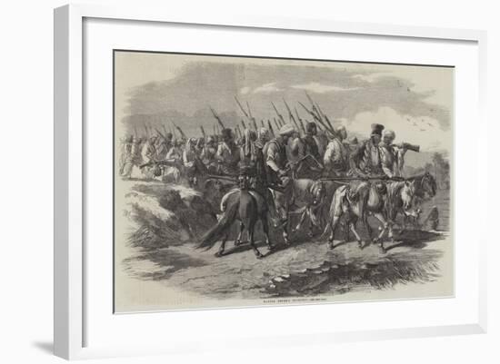 Tantia Topee's Soldiery-null-Framed Giclee Print