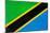 Tanzania Flag Design with Wood Patterning - Flags of the World Series-Philippe Hugonnard-Mounted Art Print