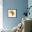 Tanzania on Actual Map of Africa-michal812-Framed Art Print displayed on a wall