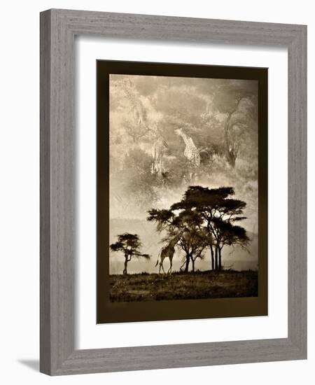 Tanzanian Landscape-Bobbie Goodrich-Framed Art Print