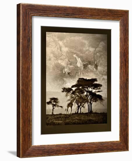 Tanzanian Landscape-Bobbie Goodrich-Framed Art Print