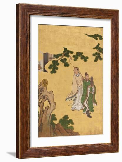 Taoist Immortals, C.1647-Kano Sansetsu-Framed Giclee Print