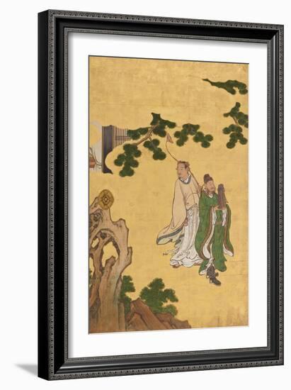 Taoist Immortals, C.1647-Kano Sansetsu-Framed Giclee Print