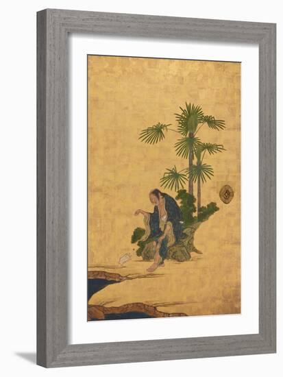 Taoist Immortals, C.1647-Kano Sansetsu-Framed Giclee Print