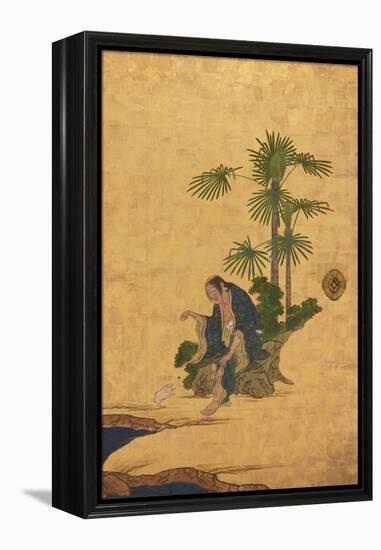 Taoist Immortals, C.1647-Kano Sansetsu-Framed Premier Image Canvas