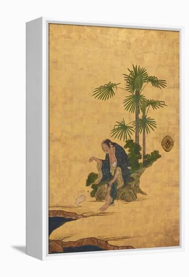 Taoist Immortals, C.1647-Kano Sansetsu-Framed Premier Image Canvas