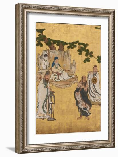 Taoist Immortals, C.1647-Kano Sansetsu-Framed Giclee Print