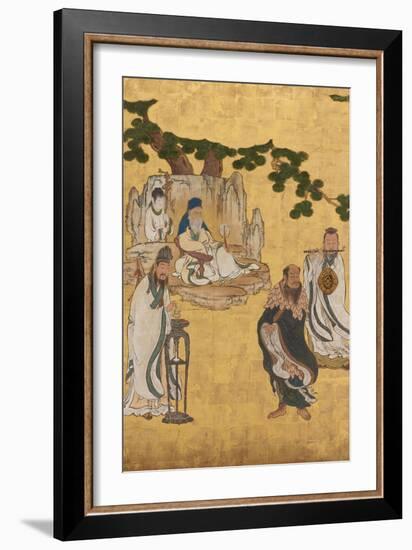 Taoist Immortals, C.1647-Kano Sansetsu-Framed Giclee Print