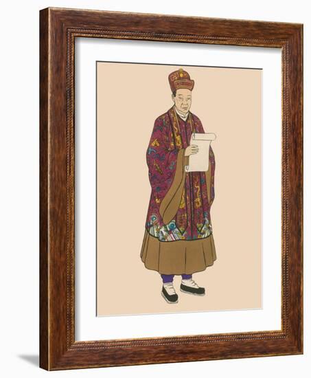 Taoist Priest-Science Source-Framed Giclee Print