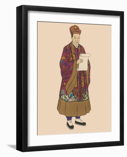 Taoist Priest-Science Source-Framed Giclee Print