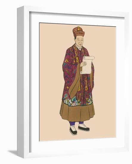 Taoist Priest-Science Source-Framed Giclee Print