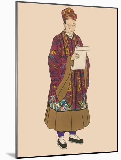 Taoist Priest-Science Source-Mounted Giclee Print