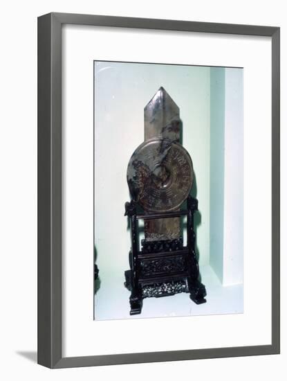 Taoist Symbol in arrow shape, with trigrams of the I-Ching, Han Dynasty, 206 BC-220-Unknown-Framed Giclee Print