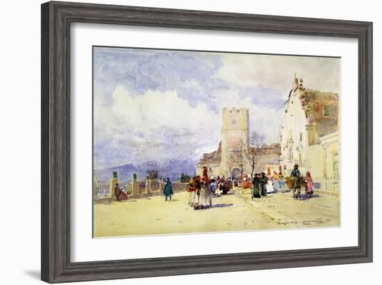 Taormina, Sicily, 1896-Robert Weir Allan-Framed Giclee Print