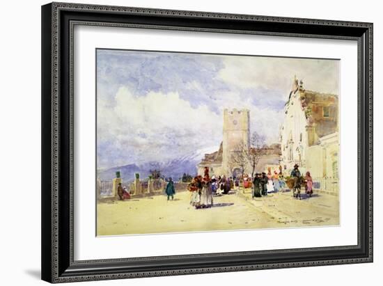 Taormina, Sicily, 1896-Robert Weir Allan-Framed Giclee Print