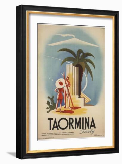 Taormina, Sicily-null-Framed Giclee Print