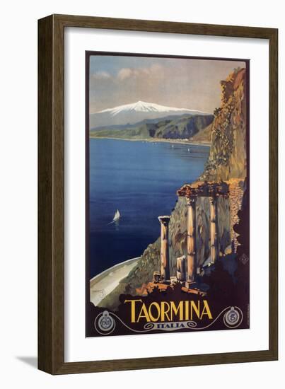 Taormina-Vintage Apple Collection-Framed Giclee Print