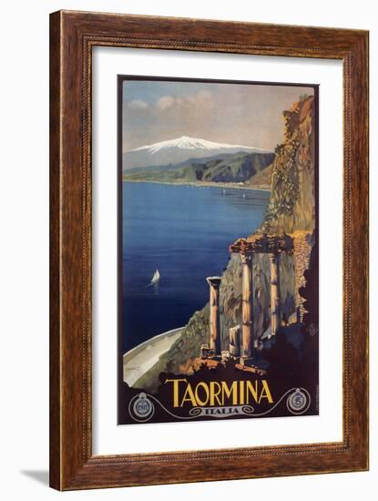 Taormina-Vintage Apple Collection-Framed Giclee Print