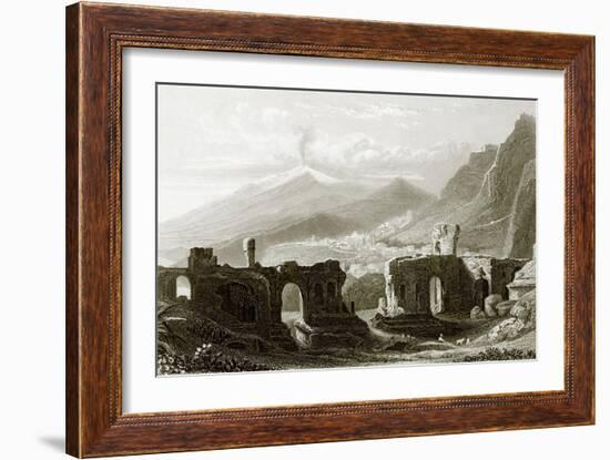 Taormina-English-Framed Giclee Print