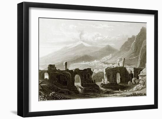 Taormina-English-Framed Giclee Print