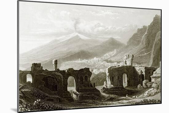 Taormina-English-Mounted Giclee Print