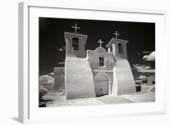 Taos Church I-George Johnson-Framed Photographic Print