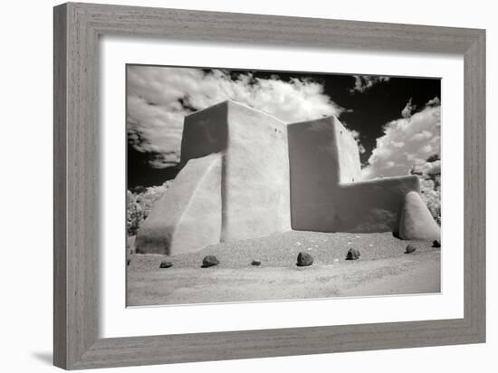 Taos Church III-George Johnson-Framed Photographic Print