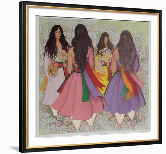 Taos Corn Dancers-Alice Asmar-Framed Limited Edition