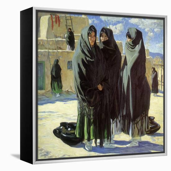 Taos Girls, 1916-Walter Ufer-Framed Premier Image Canvas