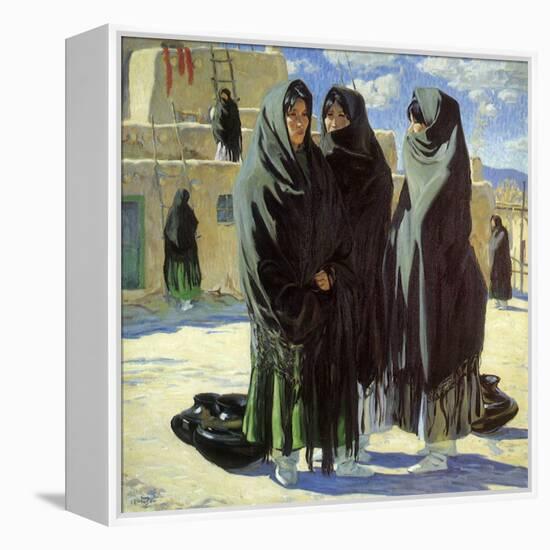 Taos Girls, 1916-Walter Ufer-Framed Premier Image Canvas