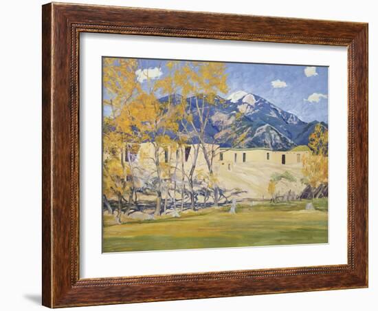 Taos Lane-Emilio Boggio-Framed Giclee Print