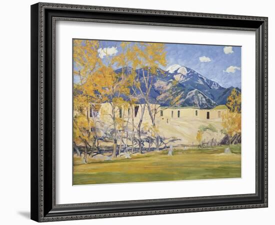 Taos Lane-Emilio Boggio-Framed Giclee Print