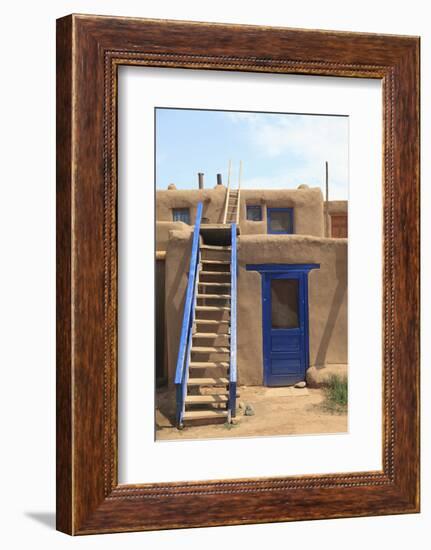 Taos Pueblo, UNESCO World Heritage Site, Taos, New Mexico, United States of America, North America-Wendy Connett-Framed Photographic Print