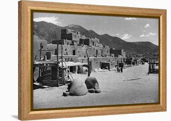 Taos Pueblo-W.H. Shaffer-Framed Premier Image Canvas