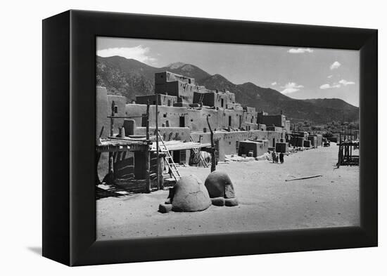 Taos Pueblo-W.H. Shaffer-Framed Premier Image Canvas