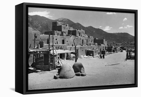 Taos Pueblo-W.H. Shaffer-Framed Premier Image Canvas