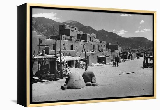 Taos Pueblo-W.H. Shaffer-Framed Premier Image Canvas