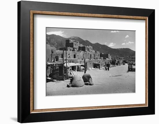 Taos Pueblo-W.H. Shaffer-Framed Photographic Print