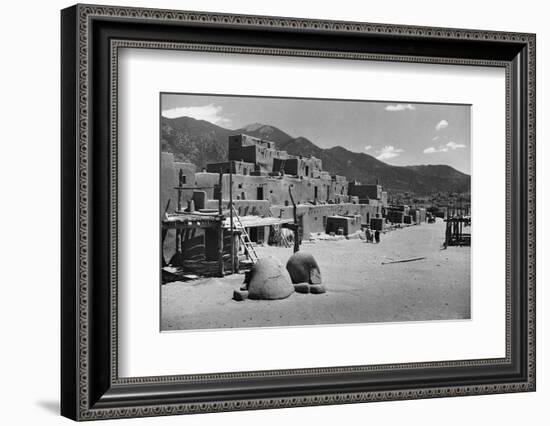 Taos Pueblo-W.H. Shaffer-Framed Photographic Print